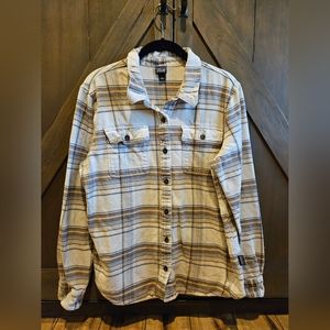 Women's Long-Sleeved Organic Cotton Midweight Fjord Flannel Shirt